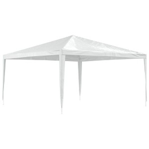 vidaXL Party Tent 13.1'x13.1' White - 1 of 4
