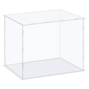 Unique Bargains Acrylic Dustproof Protection Showcase for Collectibles Display - 1 of 3