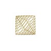 Cheung's Brier Golden Diamond Shaped Decor Piece - Large - 2 of 4