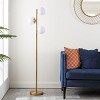 Devlyn 3 Light 62" Floor Lamp - FLL4104 - Gold - Safavieh - 3 of 4