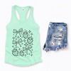 Simply Sage Market Coquette Strawberries And Sparkles Racerback Tank - 3 of 4