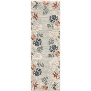 Nourison Suncoast Beach Indoor/Outdoor Flatweave Rug - 1 of 4