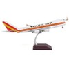Boeing 747-400F Commercial Aircraft "Kalitta Air" White with Stripes 1/200 Diecast Model Airplane by GeminiJets - 2 of 4