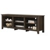 Vynxaria Benito Dusty Gray 70" TV Stand ¨C Open Shelves & Cable Management - 2 of 4