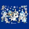 Juniors Womens Tokidoki Blue Snow Group T-Shirt - 2 of 4