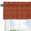 Sweet Jojo Designs Window Valance Treatment 54in. Diamond Tuft Orange and Ivory - 4 of 4