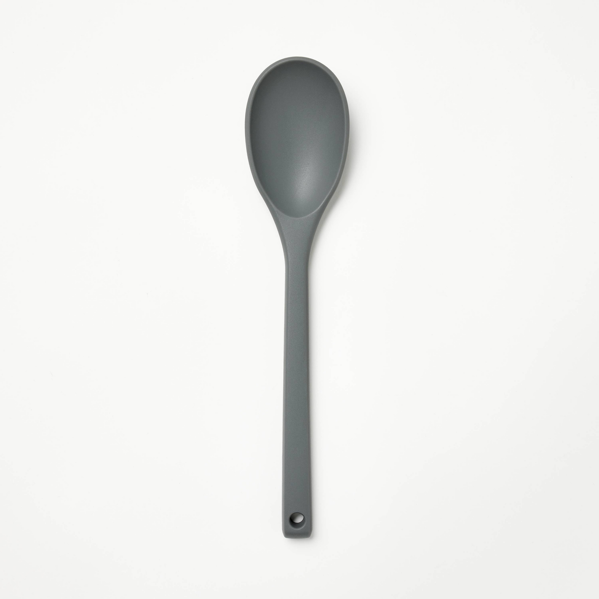 Silicone Solid Spoon Dark Gray - Figmint™