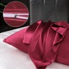 PiccoCasa Luxury Smooth Satin Hidden Zipper Closure Pillowcases 2 Pcs - 4 of 4