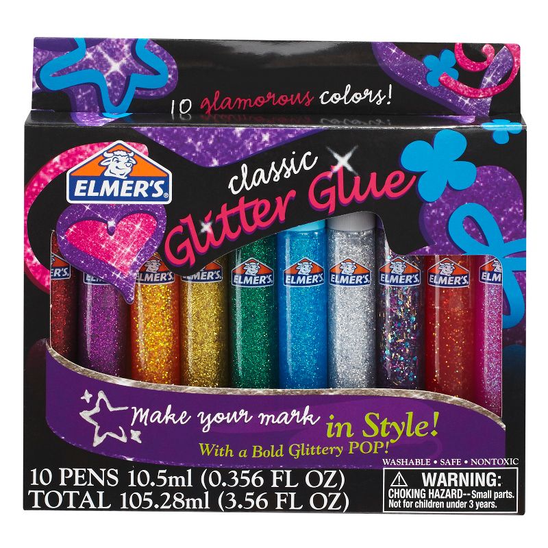 Elmer&#39;s 10ct Classic Glitter Glue Pens, 1 of 11