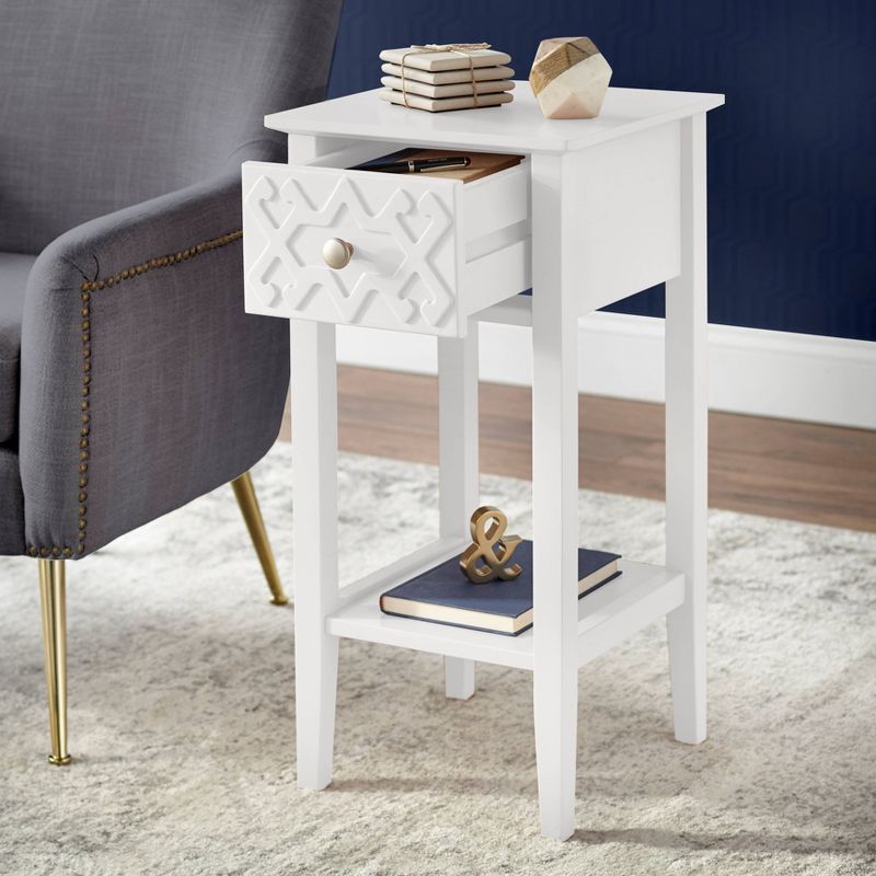 Raya End Table White - Buylateral, 4 of 6