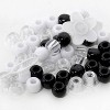 Camryn's BFF Medium Hair Beader Set - Black/Clear/White - 50pk - 3 of 4