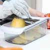 Fullstar 5-in-1 Mandoline Slicer White: Stainless Steel Blades, Ergonomic Handle, Dishwasher-Safe, Nonslip Base - 2 of 4