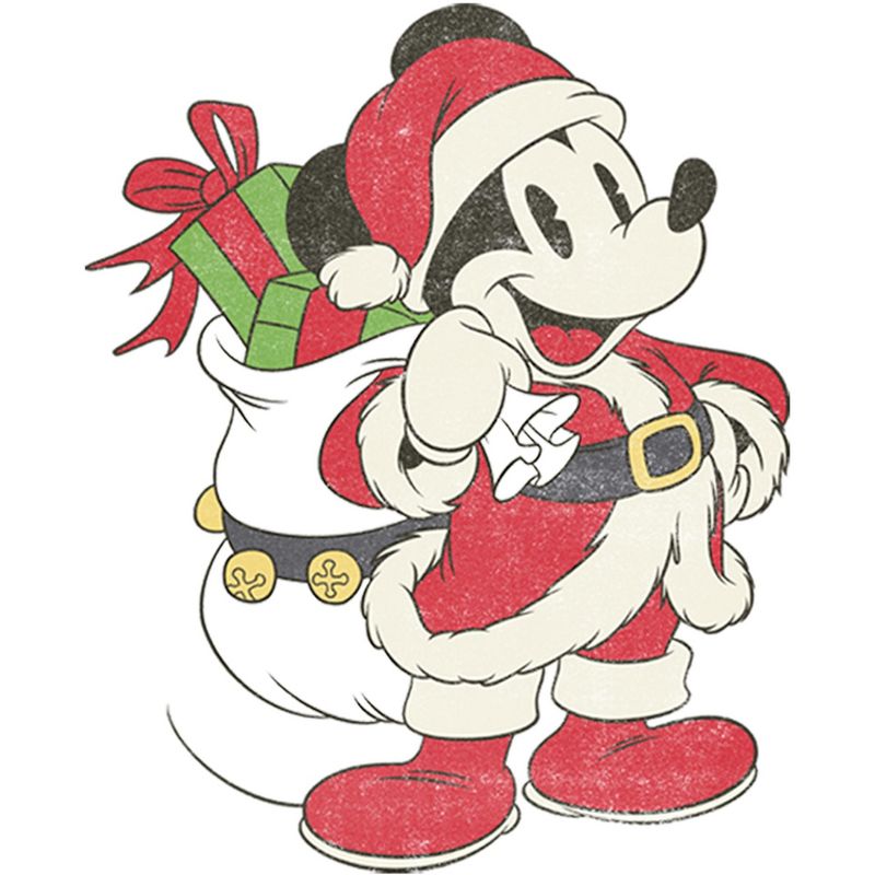 Boy's Disney Mickey Mouse Is Santa T-Shirt, 2 of 5