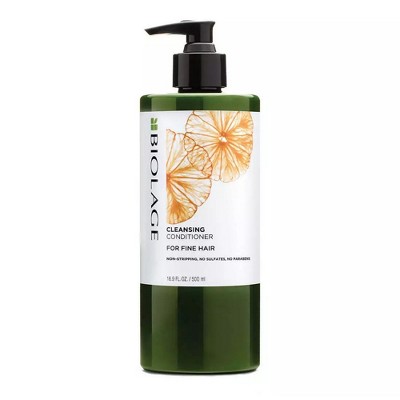 Matrix Unisex Soap-Free Low-Lather Formula Biolage Cleansing Conditioner For Fine Hair 16.9oz