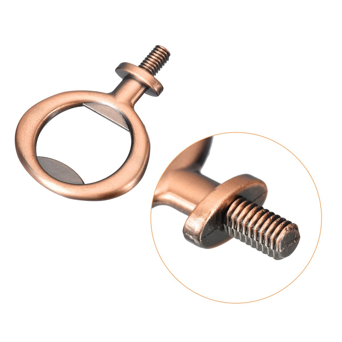 Unique Bargains Zinc Alloy Screw Flat Beer Soda Bottle Opener for Home Party 8 Pcs - thumbnail 8