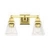 Livex Lighting Mission 2 - Light Vanity in  Polished Brass - 2 of 4