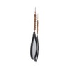 Teardrop Wall Mirrors with Beaded Hanger - Metal & Glass - Casual Home Decor - Decorative Hanging Accent for Bedroom, Living Room, Entryway, or Office - 4 of 4