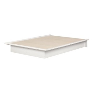 HomeStock Platform Bed - Modern Design Chocolate Step One - 1 of 4