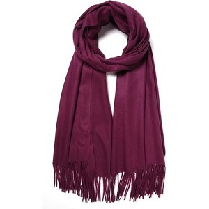 MSDC Women's Pashmina Shawl Wrap for Evening Dress Bridesmaid Wedding Bridal Winter Warm Large Soft scarf - 1 of 4