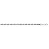 Black Bow Jewelry 5mm, 14k White Gold D/C Quadruple Rope Chain Necklace - 2 of 4