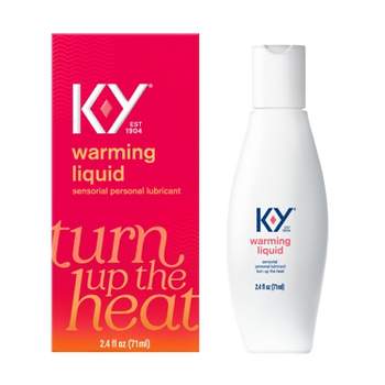 K-Y Warming Liquid Personal Lube - 2.4oz