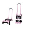 Cosco Shifter Multi-Position Folding Hand Truck and Cart Pink: Convertible 2-1 Dolly, 300 lb Capacity, No Assembly Required - 2 of 4