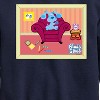 Boys' - Blue's Clues & You! - Blue Polaroid Graphic Long Sleeve Fleece Sweatshirt - 2 of 4