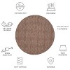 Courtyard CY8522 UV & Stain Resistant Non-Shedding Power Loomed Indoor/Outdoor Rugs - Safavieh - 2 of 4