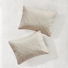 Sapphtopaz 3-Piece Reversible Bedspread Set, Oversized Medallion Quilted Coverlet with Matching Shams, Ultra-Soft Microfiber Fabric Bedding Set - 4 of 4