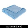 Unique Bargains Blanket Simple Coral Fleece 39"x28" - 2 of 4