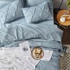 Cozy Comfort by Bedsure | Solid Diamond Pintuck 7pcs 80gsm Queen Size Peyote Bedding Set Comforter Set - 4 of 4