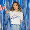 Simply Sage Market Women's Made In America Retro Short Sleeve Graphic Tee - 2 of 4