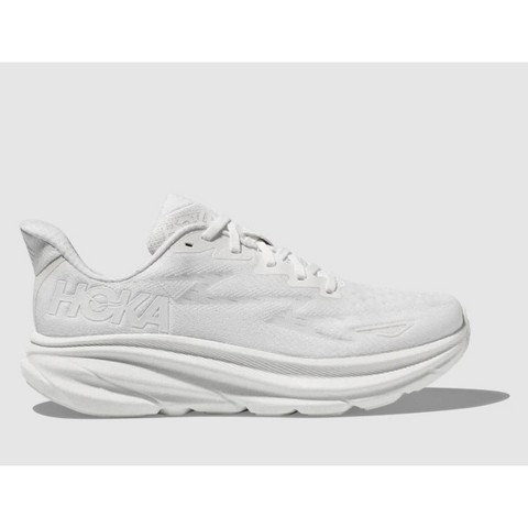 Обувь HOKA Clifton 9 Running Shoes for Women White/White Size 8.5