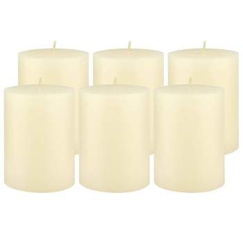 48ct Unscented Clear Glass Wax Filled Votive Candles White - Stonebriar  Collection : Target