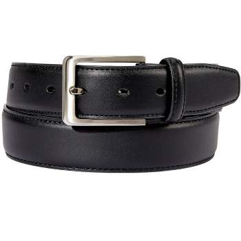 Classic Formal Black Leather Belt 46inches to 48 inches