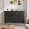 Entryway 7 Dresser for Bedroom, 54 in Wide Drawer Dresser with Storage Freestanding, Wooden Closet Storage Chest - 3 of 4