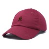 Dalix Sasquatch Embroidered Cap Cotton Baseball Summer Cool Dad Hat Mens - 4 of 4