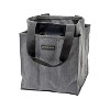 Geckobrands 7 Pocket Market Tote - Everyday Grey - 2 of 3