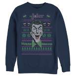 Men's Batman Ugly Christmas Joker Laugh Sweatshirt
