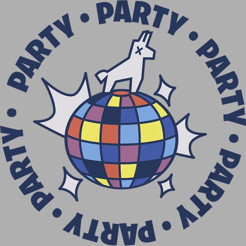 Boy's Fortnite Supply Llama Disco Party T-Shirt, 2 of 6