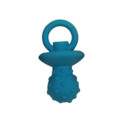 Multipet The Pacifier Latex Squeaker Dog Toy Multicolor