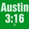 Boy's WWE Stone Cold Steve Austin 3:16 White Logo T-Shirt - 2 of 4