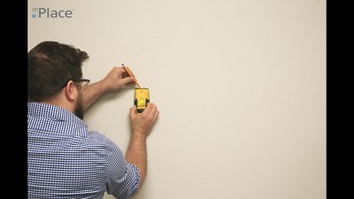 InPlace 18" x 18" Floating Corner Shelf Wall Mounted Black - Modern Decor, MDF, Smooth Finish