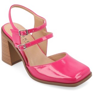 Journee Collection Womens Caisey Double Strap Mary Jane Pumps - 1 of 4