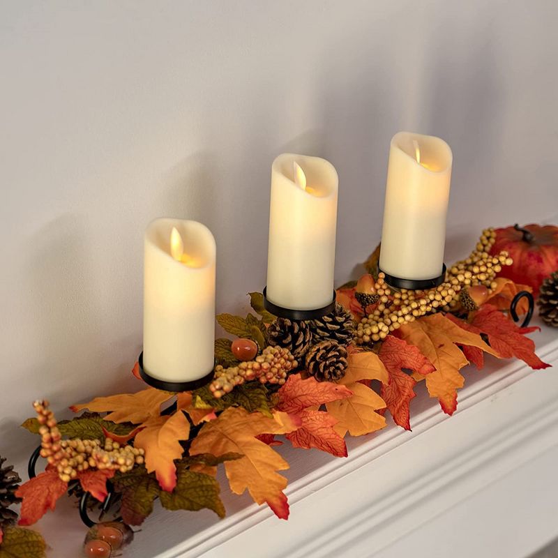 Ornativity Maple Leaves Candle Holder Centerpiece, 4 of 5