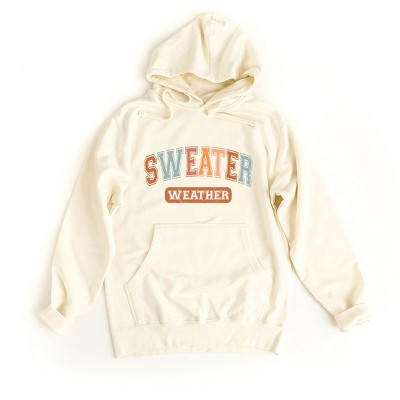 Simply Sage Market Women's Graphic Hoodie Varsity Sweater Weather