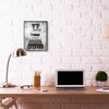 Stupell Industries Fashion Designer Shoes Bookstack Black And White Watercolor Framed Giclee Art - 2 of 4