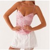 Nmoder  Women's Sequin Cami Top Sexy V Neck Open Back Criss Cross Straps Tank - 3 of 4