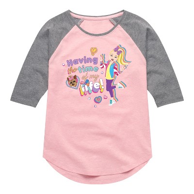 Girls' JoJo Siwa Time Of My Life  - Light Pink/Ath Hea - X-Large