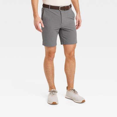 Men's Golf Shorts 8 - All In Motion™ Heathered Gray 38 : Target